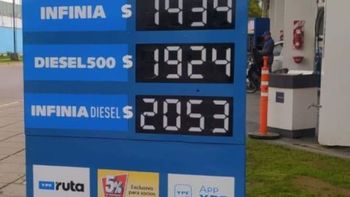 Subieron 4% los combustibles y el diésel premium ya supera los $ 2.000