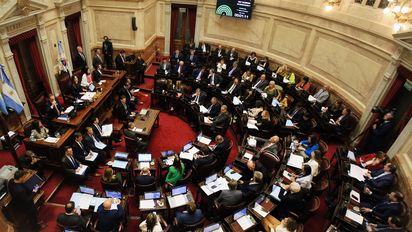 El Senado espera por la Ley de Bases y el Paquete Fiscal