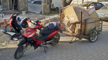 Huinca: cuatro familias se sustentan con la recolección, reciclado y venta de residuos
