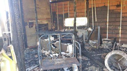 Malestar en Santa Rosa de Calamuchita: en 4 días incendiaron 4 viviendas