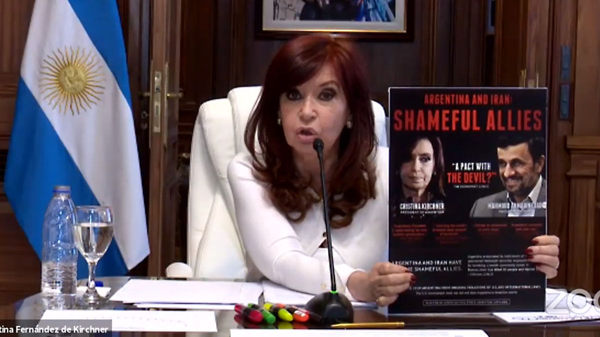 Cristina declaró para argumentar los pedidos de nulidad en la causa por el memorándum con Irán.