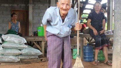 Encuentran en Tailandia al hombre más longevo del mundo