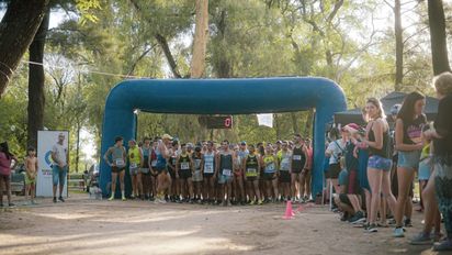Se realizó la primera maratón  2023 en el dique de Sampacho