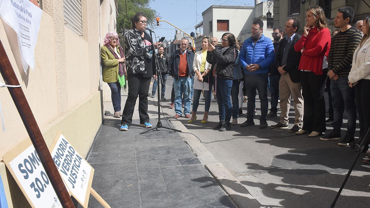 Conmovedor homenaje a Susana Dillon. Foto: Estela Zogbe