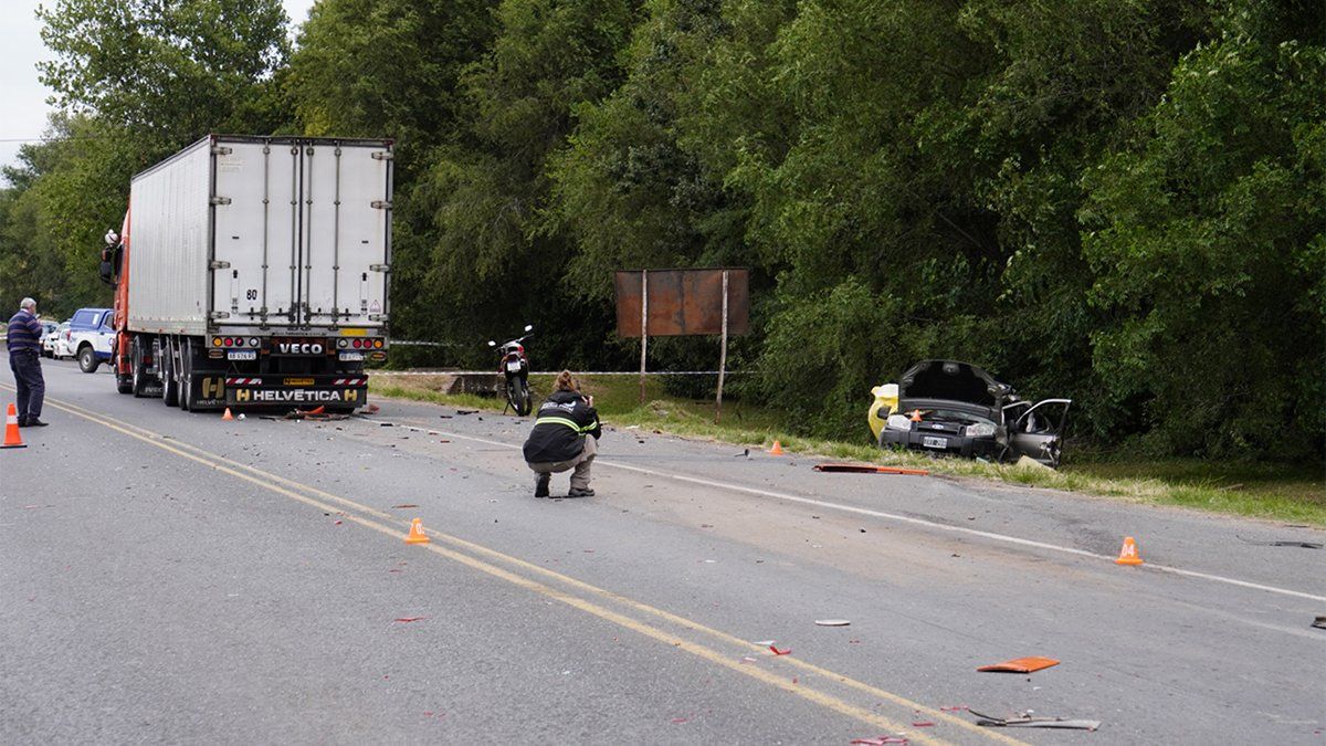 La tragedia ocurrió en la ruta 158