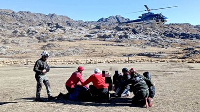 Buscan a cuatro turistas motoqueros en el Cerro Champaquí