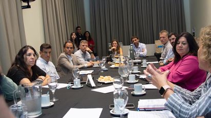 Llamosas encabezó el primer encuentro para el desarrollo regional