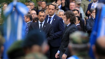 Milei encabezó el homenaje a los caídos y veteranos de la guerra de Malvinas