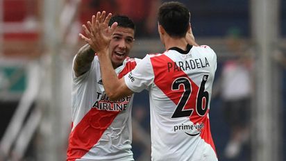 River le ganó el clásico a San Lorenzo y llegó a la punta en la zona A