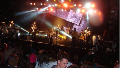 Los Tekis cerraron la noche festivalera