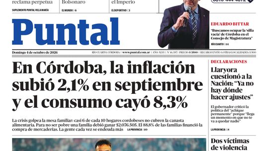 Accedé a la edición impresa de Diario Puntal