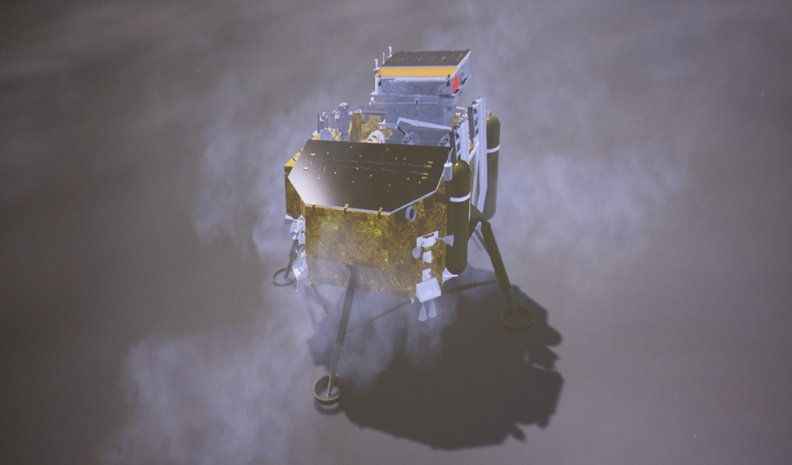 China hace historia al colocar una sonda en la cara oculta de la Luna