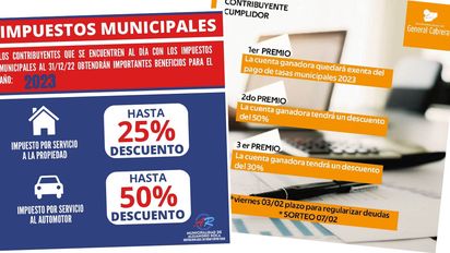 Municipios: quitas de hasta 50% en tasas y premios para aumentar la recaudación