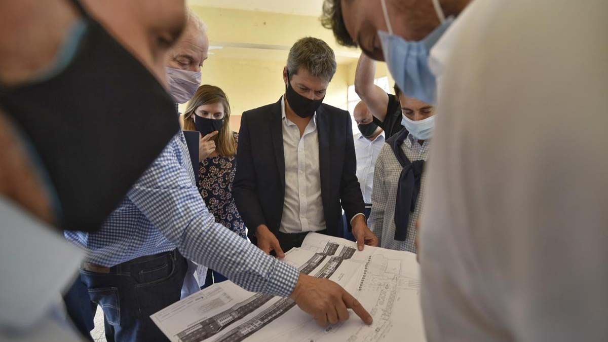El ministro de Turismo de la Nación recorrió la UTE de Embalse.