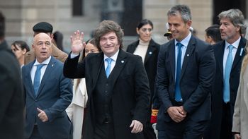 Milei encabeza el Tedeum oficial junto a su Gabinete Milei encabeza el Tedeum oficial junto a su Gabinete