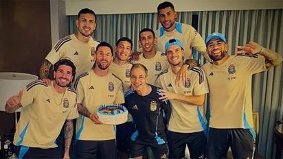 Así fue el saludo de Messi por su cumpleaños