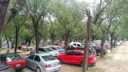 Otro fin de semana repleto de gente en las sierras del sur de Córdoba