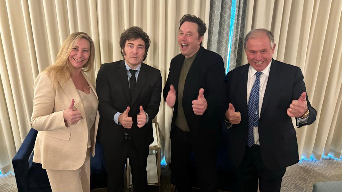Milei se reunió con Elon Musk en Los Ángeles