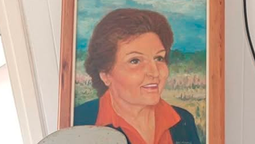 no hay edad para cumplir los suenos: victoria cafa, a sus 96 anos presenta su muestra de arte