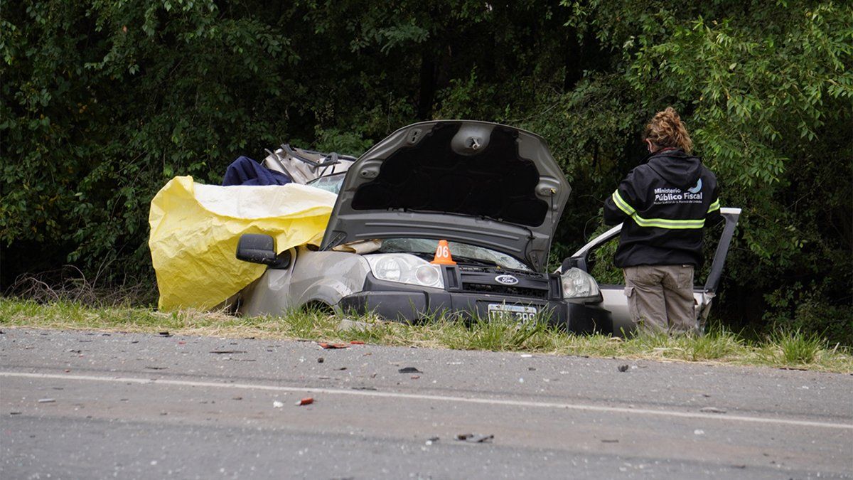 La víctima viajaba en una Ford Ecosport.