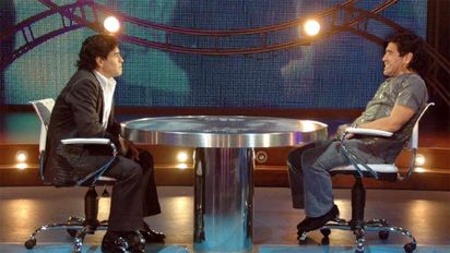 En el cumpleaños 66 de Maradona, de Diego para Diego: 
