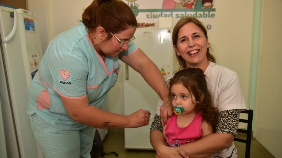 Vacunación: el 94% de niños y niñas de la ciudad ya se encuentra inmunizado