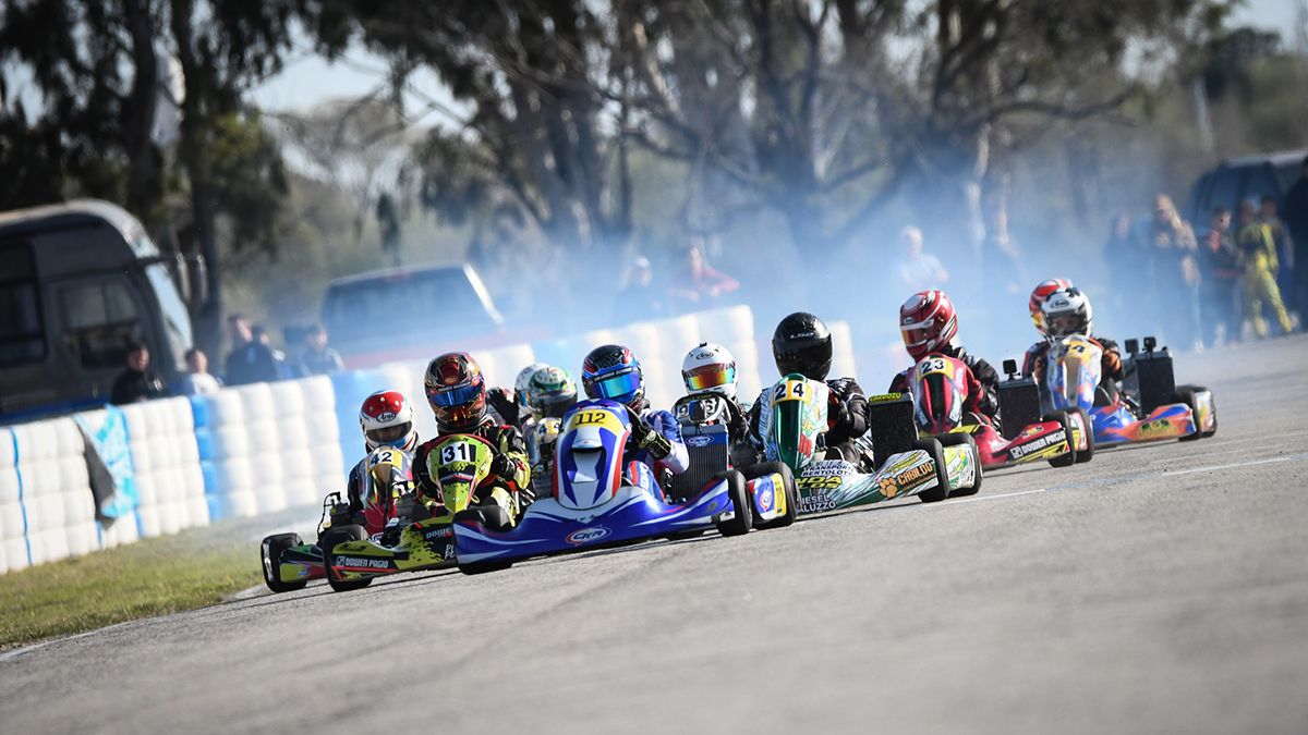 Largada Monomarca 150 cc. Menor en Río Cuarto