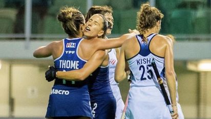 Las Leonas y Los Leones se llevaron una victoria en la FIH Pro League 
