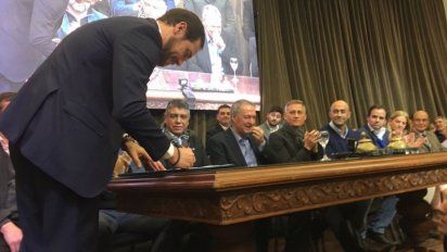 Gill: “Es una muestra de trabajo asociado para enfrentar la crisis”