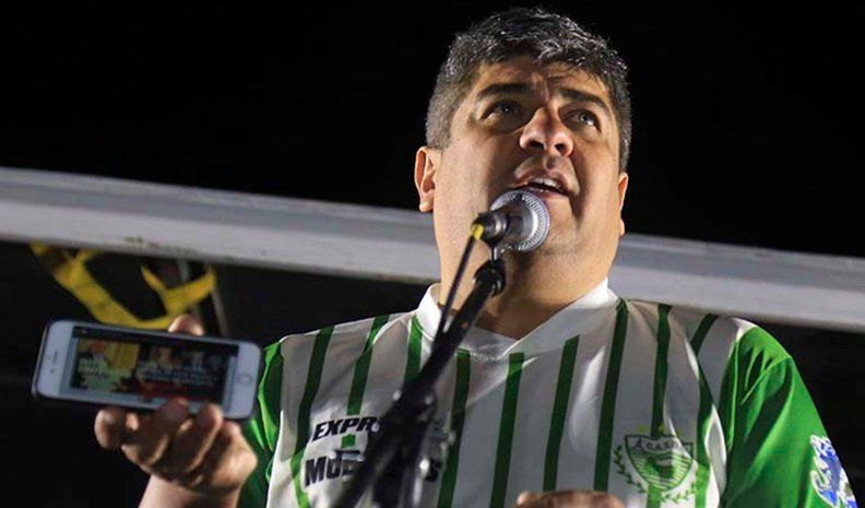 El gremialista Pablo Moyano.