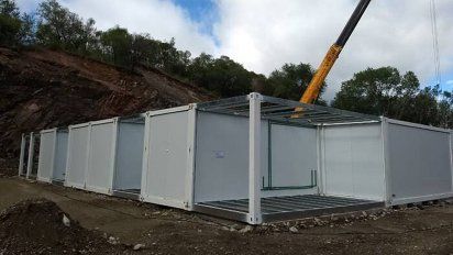 El Hospital Modular de Santa Rosa espera su habilitación
