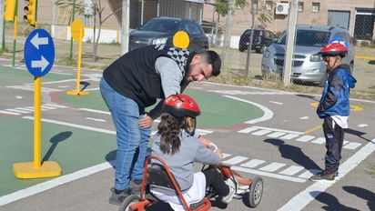 En Córdoba, también los más chicos aprenden educación vial
