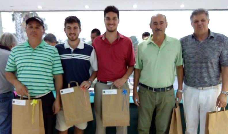 Postal final con los ganadores de las principales categorías de la sexta edición del Torneo Repuesteros jugado el sábado en el VMGC