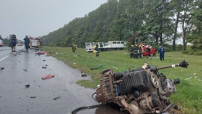 Deheza: un muerto en un choque entre un auto y un camión