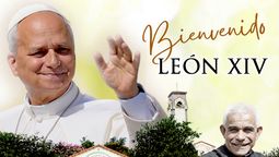 La imagen de bienvenida al Papa que publica la página web Don Orione.