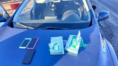 Tres riocuartenses detenidos en Junín con más de 2 kilos de cocaína