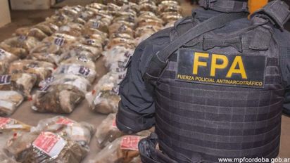 Incineración de estupefacientes secuestrados por la fpa