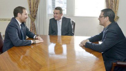 Gill y Graglia se reunieron con Rossi por la Fábrica Militar