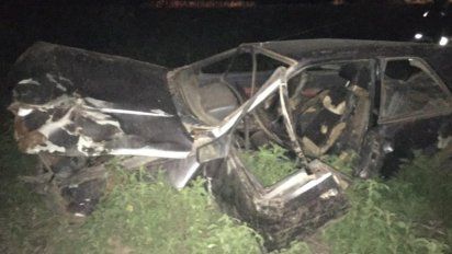 Un automovilista murió al volcar entre Pampayasta y Oliva