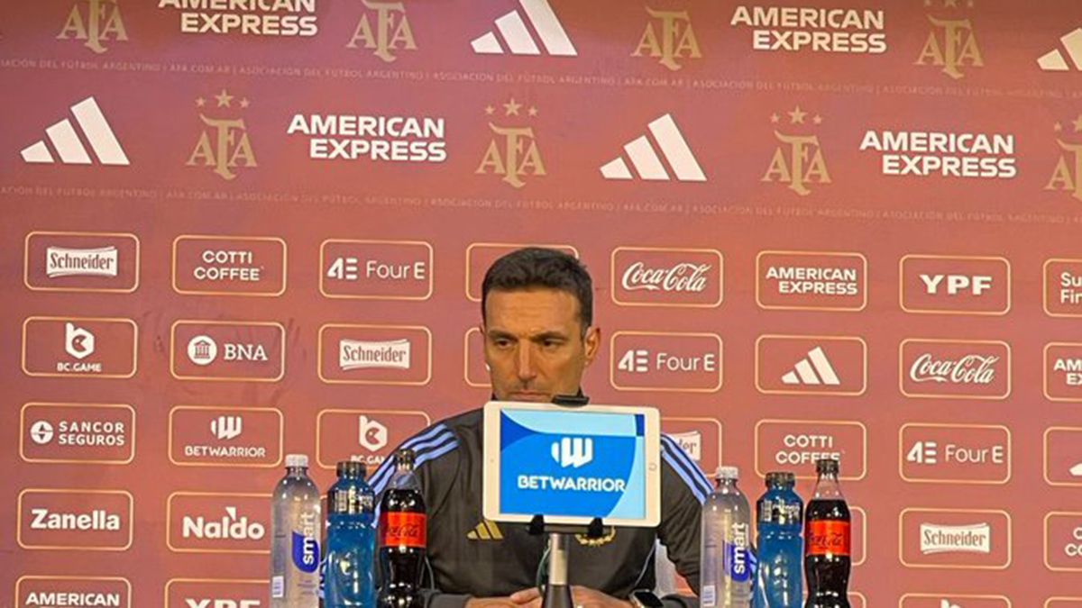 Lionel Scaloni, no se guiardó nada en la conferencia de prensa tras la segunda derrota en estas Eliminatorias Sudamericanas.