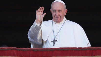 En su mensaje de Navidad, Francisco pidió