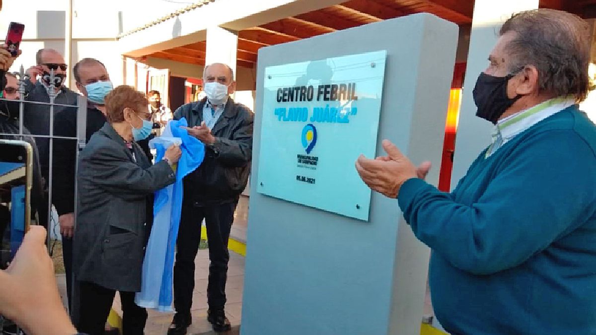 El Centro Febril de Sampacho ahora lleva el nombre de Flavio Juárez