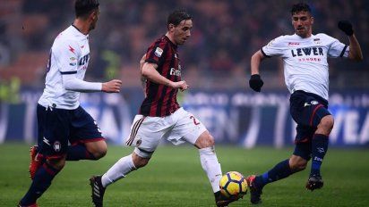 Milán no paso del empate contra Lazio