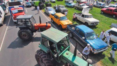 Procesan a dirigentes del campo por un corte de ruta en 2008