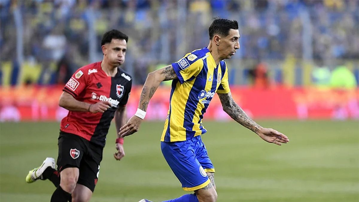 Rosario Central se quedó con el clásico ante Newells gracias a Di María