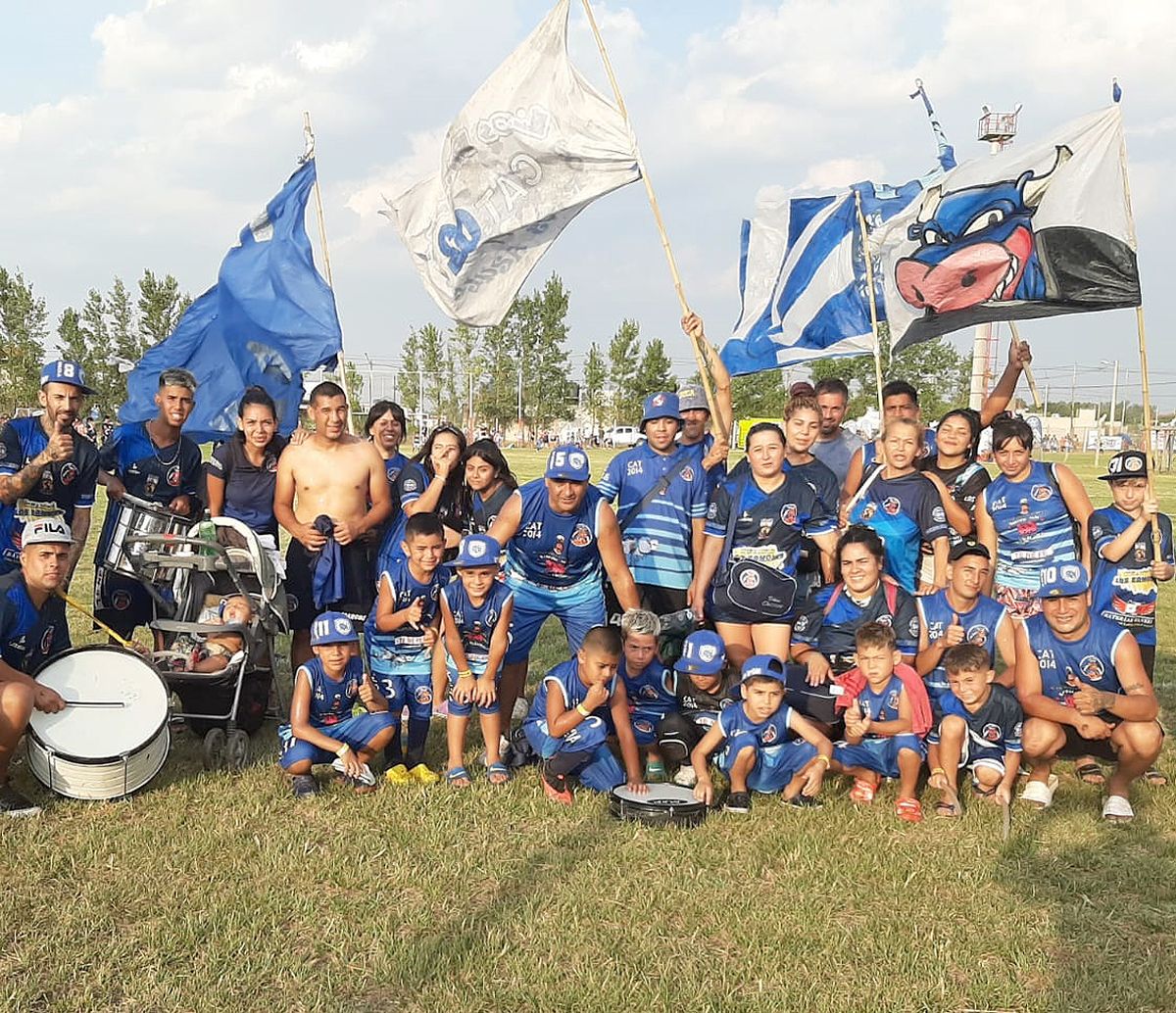 La pasión del fútbol invade la ciudad. Empieza la fiesta de la Copa Villa María.