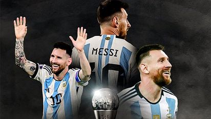 Messi, histórico: ganó el premio The Best por tercera vez y no para de quebrar récords