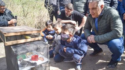 Liberan 45 aves autóctonas en una reserva urbana  de Córdoba