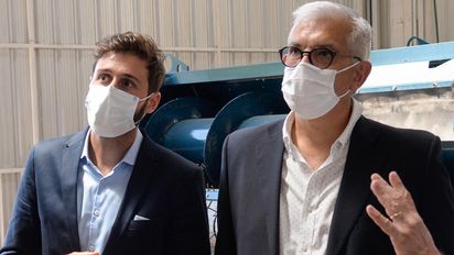 Deheza remarcó la necesidad de la autovía de ruta 158 ante la Nación