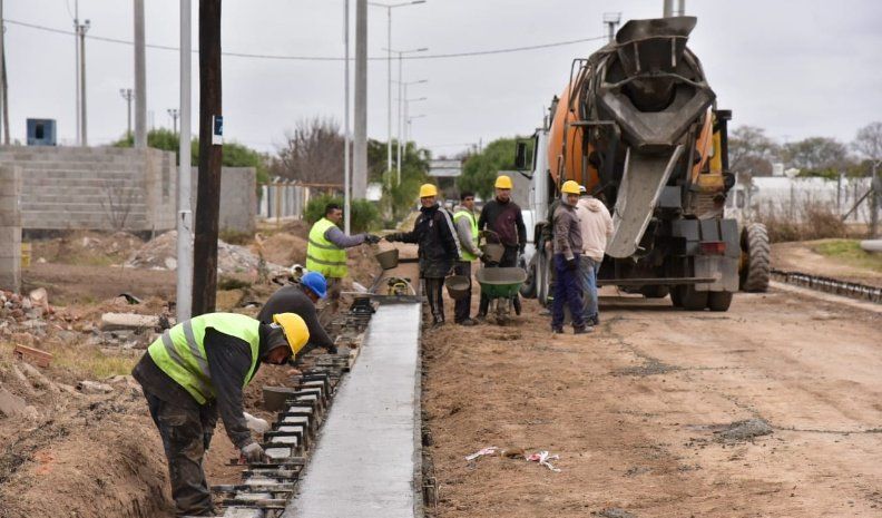 Se hizo en el perímetro de calles Patagones, Salta, Intendente Seydell y La Rioja.